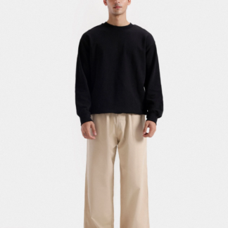 Parallel Crewneck — ivory